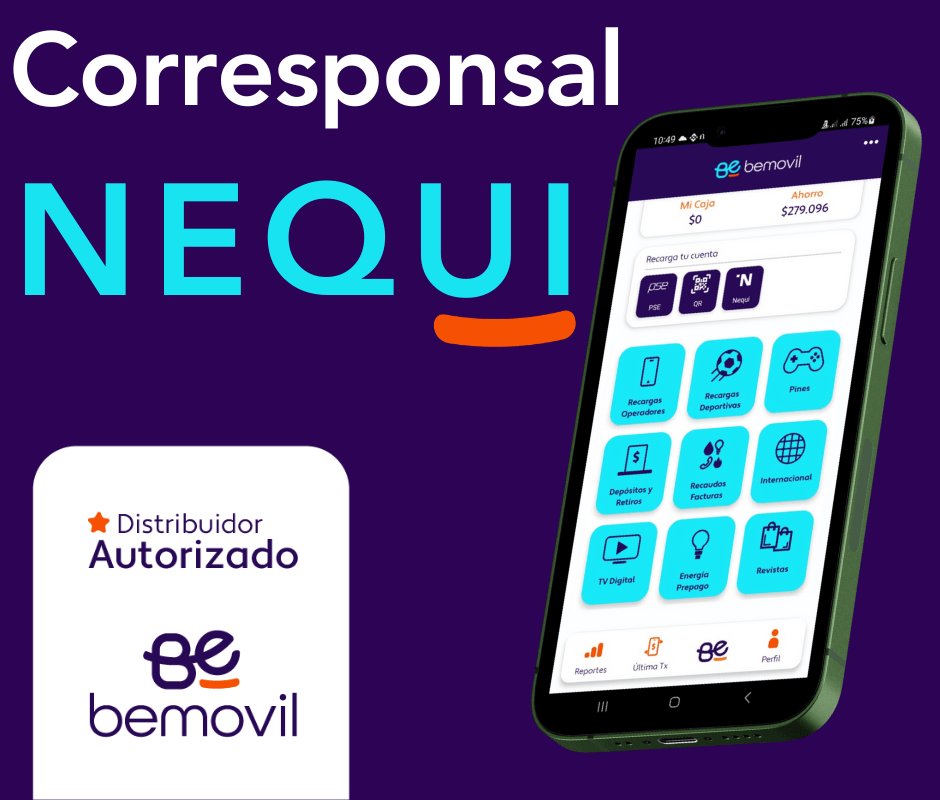 Corresponsal NEQUI Bemovil